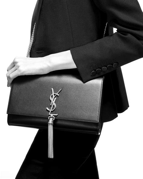 ysl kate medium with tassel in smooth leather